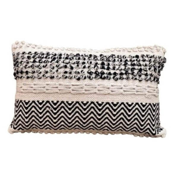 Ръчно тъкана възглавница FHF-CU-2024-33, памучна декоративна възглавница с пълнеж за уютен дом Ръчно тъкана възглавница FHF-CU-2024-33, памучна декоративна възглавница с пълнеж за уютен дом