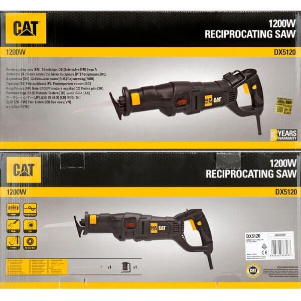 Саблен трион CAT DX5120, 1200W Саблен трион CAT DX5120, 1200W