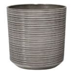 Саксия, 35 x 35 x 35 см, Сив