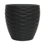 Саксия, Черен мат, 34 x 34 x 32.5 см