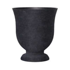 Саксия Черен въглен 35 x 35 x 41 см – полирезинова саксия за външна употреба, устойчива на атмосферни влияния.