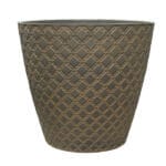 Саксия Орехово кафяво, 35 x 35 x 32.5 см