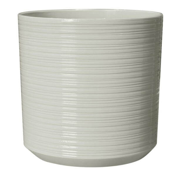 Саксия перлено бяло 35 x 35 x 35 см, голяма полирезинова саксия за външно ползване и балкон. Саксия перлено бяло 35 x 35 x 35 см, голяма полирезинова саксия за външно ползване и балкон.
