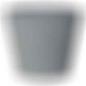 Саксия Шато грей полирезинова саксия за външна употреба с дренажни отвори и устойчива на атмосферни условия