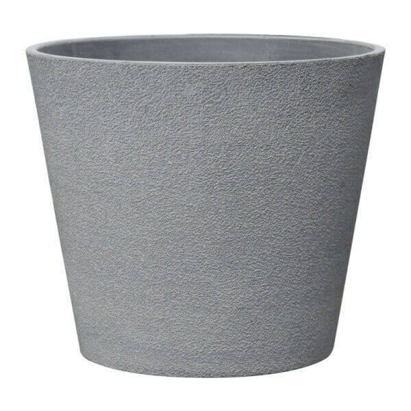 Саксия Шато грей полирезинова саксия за външна употреба с дренажни отвори и устойчива на атмосферни условия Саксия Шато грей полирезинова саксия за външна употреба с дренажни отвори и устойчива на атмосферни условия