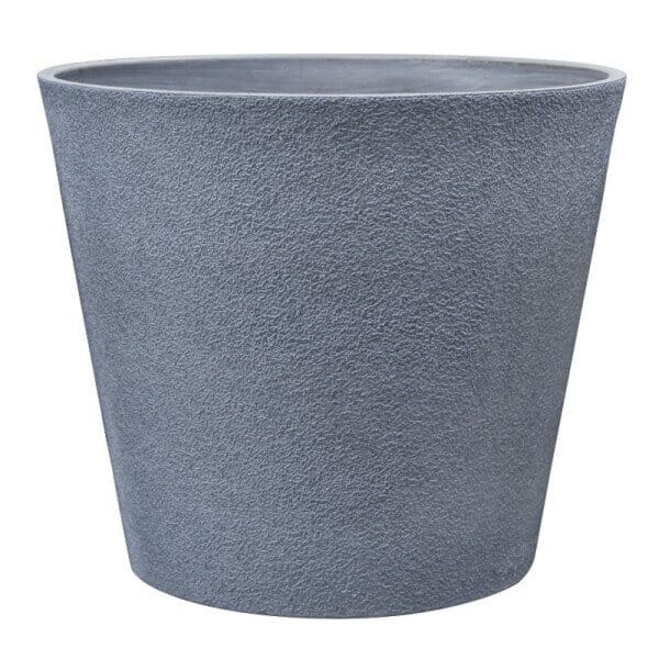 Саксия Сив сапфир 40 x 40 x 35.5 см полирезин, външна декоративна саксия за тераса и дом Саксия Сив сапфир 40 x 40 x 35.5 см полирезин, външна декоративна саксия за тераса и дом