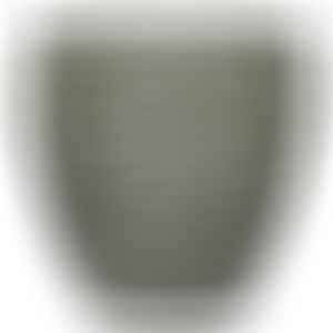 Саксия тъмно морско зелено 34 x 34 x 32.5 см, декоративна саксия за цветя на открито, устойчива на атмосферни влияния