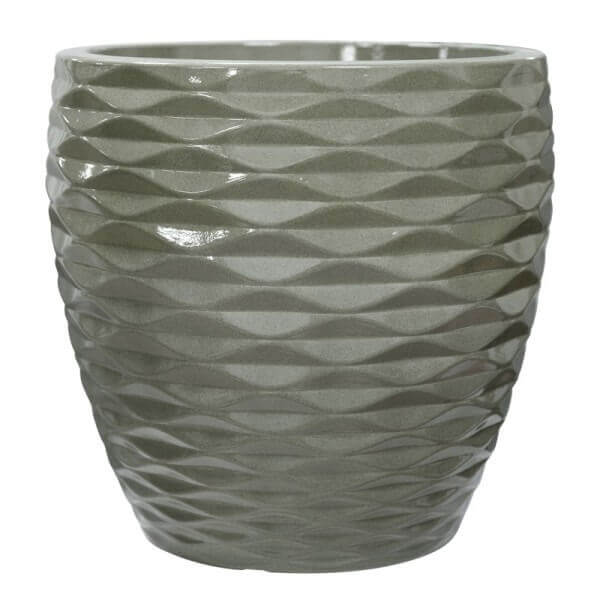 Саксия тъмно морско зелено 34 x 34 x 32.5 см, декоративна саксия за цветя на открито, устойчива на атмосферни влияния Саксия тъмно морско зелено 34 x 34 x 32.5 см, декоративна саксия за цветя на открито, устойчива на атмосферни влияния