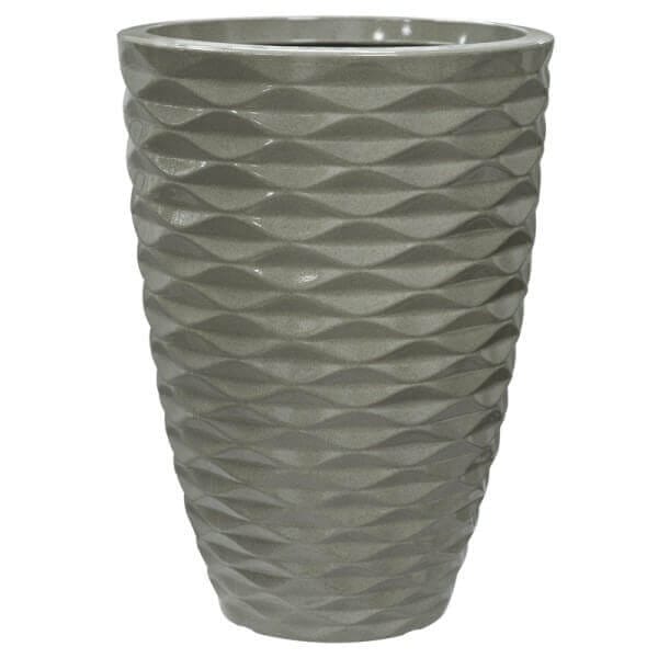 Саксия Тъмно морско зелено 35 x 35 x 48 см, устойчива полирезинова саксия за външно пространство и интериор Саксия Тъмно морско зелено 35 x 35 x 48 см, устойчива полирезинова саксия за външно пространство и интериор