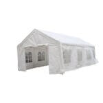 Сгъваем навес за автомобили My Garden WR4144, 4 х 8 м, 8 прозореца