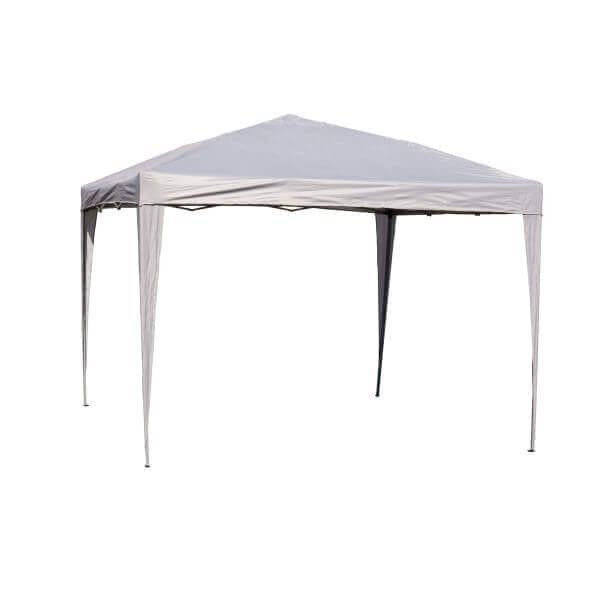 Шатра Pop-up My Garden TLC023-A градинска шатра 3x3 м таупе с метална рамка и преносима чанта Шатра Pop-up My Garden TLC023-A градинска шатра 3x3 м таупе с метална рамка и преносима чанта