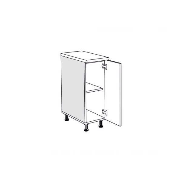 Шкаф долен Matis D30, с една врата, Кашмир гланц, 60x30x85 см Шкаф долен Matis D30, с една врата, Кашмир гланц, 60x30x85 см