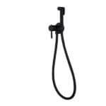 Смесител Cascada Black с бидетна слушалка, месингов