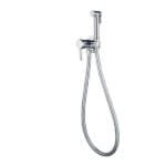 Смесител Cascada Chrome с бидетна слушалка, месингов