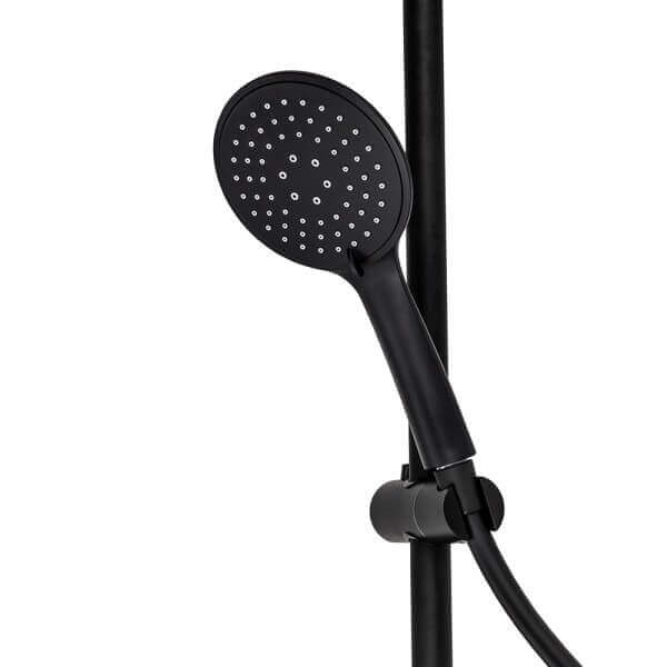 Тръбно окачване с термостатен смесител Makena черно Тръбно окачване с термостатен смесител Makena черно