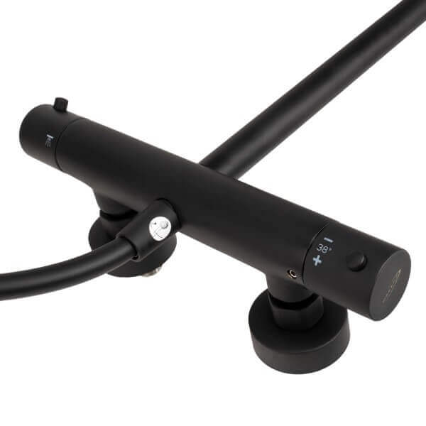 Тръбно окачване с термостатен смесител Makena черно Тръбно окачване с термостатен смесител Makena черно