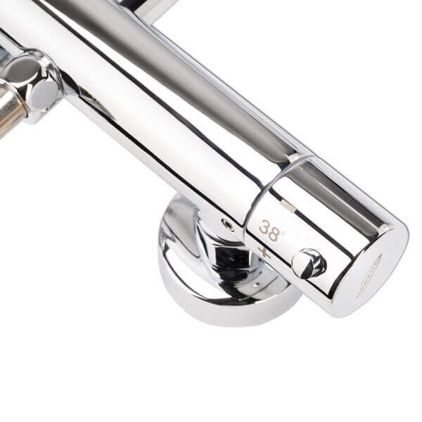Тръбно окачване с термостатен смесител Makena хром Тръбно окачване с термостатен смесител Makena хром