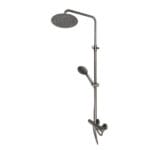 Тръбно окачване с термостатен смесител Makena сиво