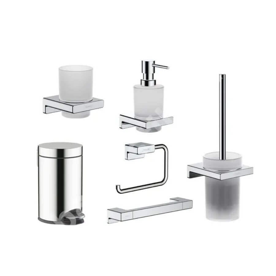 Аксесоари за баня – сапунерки, решетъчни кошове, закачалки, постелки и четки