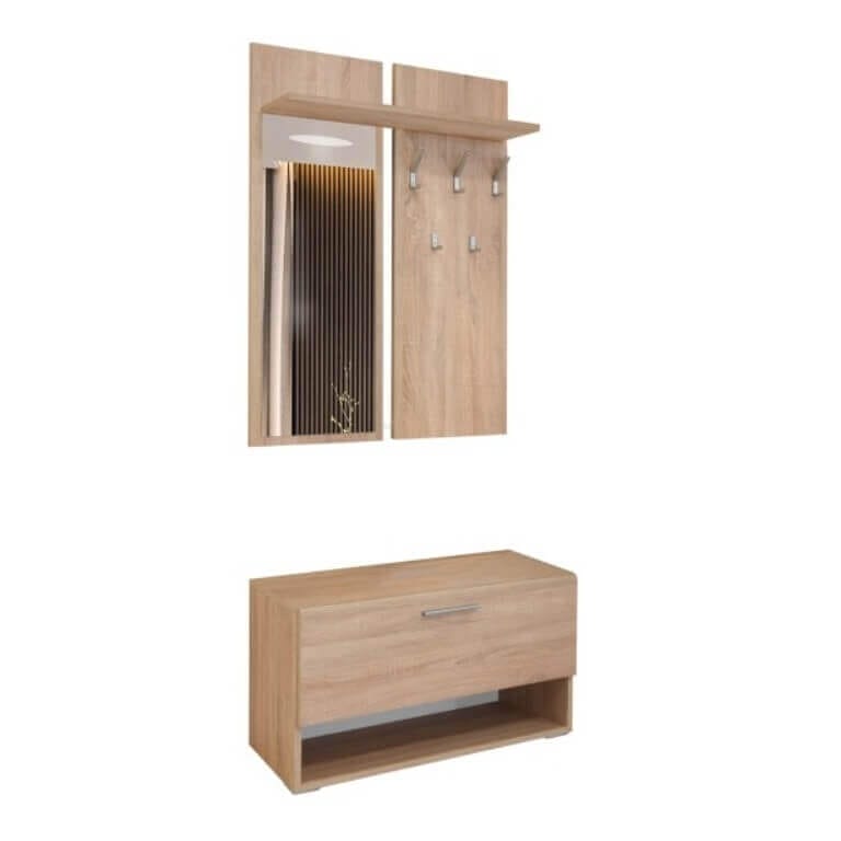 Портманта за коридор – с шкафове, закачалки и огледала