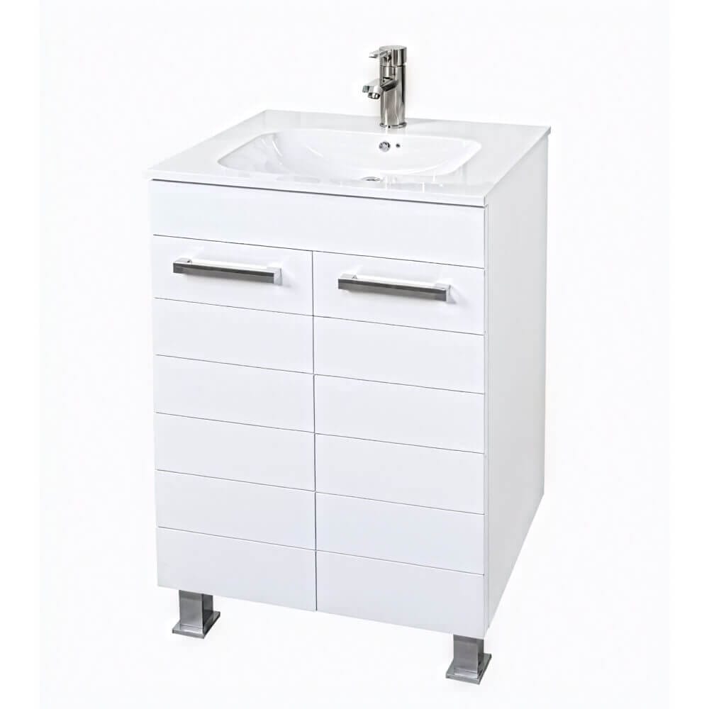 Шкафове за баня – влагоустойчиви долни, горни и комплекти мебели