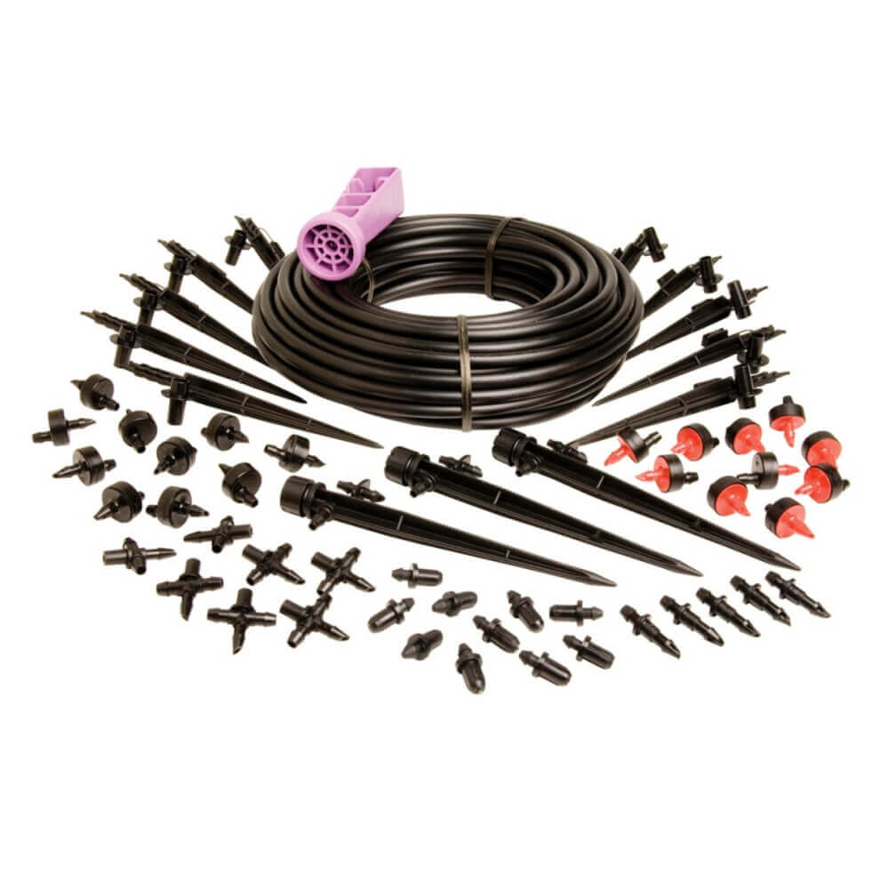 Система за капково напояване монтирана в градина – цена